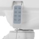 Китай WEW-SC-HP-1018152 Косметологічне крісло Physa GENOA Електричне Spa Біле для тату/масажу