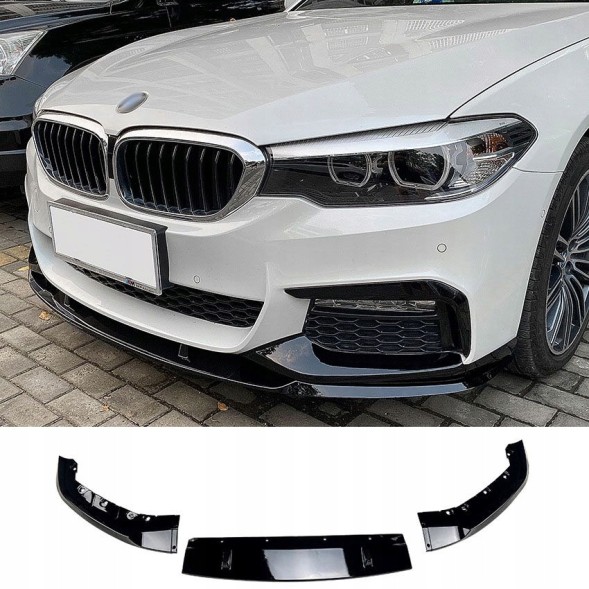 Automaniac ASWBM553 СПОЙЛЕР НАКЛАДКА БАМПЕРА ПЕРЕДНІЙ BMW 5 G30 G31 LCI M-SPORT ПАКЕТ СПЛІТТЕР