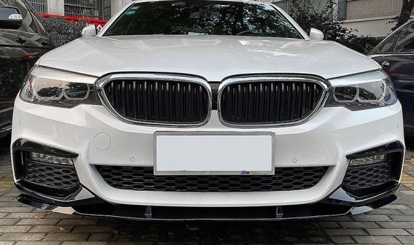 Automaniac ASWBM553 СПОЙЛЕР НАКЛАДКА БАМПЕРА ПЕРЕДНІЙ BMW 5 G30 G31 LCI M-SPORT ПАКЕТ СПЛІТТЕР