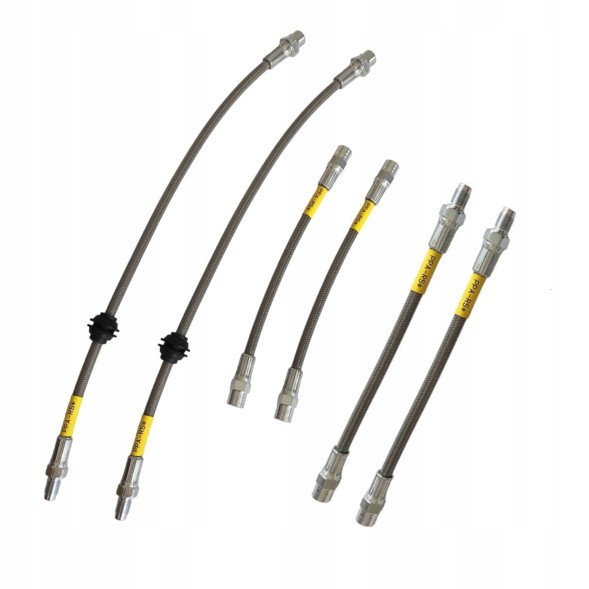 PiterParts 1023315800 Przewody hamulcowe w oplocie stalowym teflonowe BMW E36 Compact OEM PL Гальмівні шланги в сталевому обплетенні тефлонові BMW E36 Compact OEM PL
