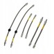 PiterParts 1023315800 Przewody hamulcowe w oplocie stalowym teflonowe BMW E36 Compact OEM PL Гальмівні шланги в сталевому обплетенні тефлонові BMW E36 Compact OEM PL
