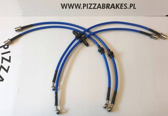 Pizza Brakes Przewody w oplocie Subaru Impreza STI/WRX 01-07 Провід в обплетенні Subaru Impreza STI/WRX 01-07