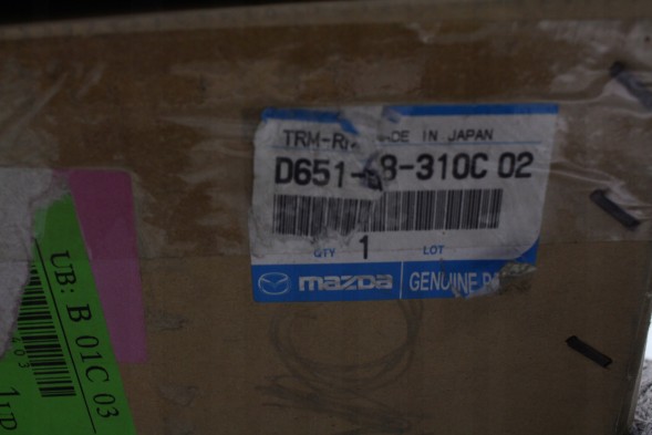 Mazda OE ПОЛИЦЯ БАГАЖНИКА MAZDA 2 D651-68-310C