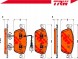 TRW GDB1887 TRW/ZS Колодки передні vw t5 03- для диска 340мм