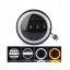 мотосвітлодіоди 1068 Harley davidson передня лампа 7" full led x1