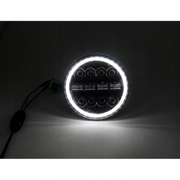 мотосвітлодіоди 1068 Harley davidson передня лампа 7" full led x1