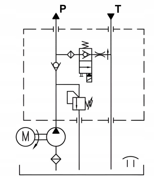Китай PP-DC12V20KW-26-S-P11L-TP.56612.014 ГІДРАВЛІЧНИЙ НАСОС ДЛЯ САМОСКИДА 12В - ВЕРХНІ ПОРТИ.