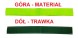 Manol PM1-TRAWKA-CZA-OBR-GUM-3 Транспортні ремені 3ПКТ 4Т/3М/50мм Прогумована Трава