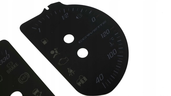 Moman 0089688091463 Chevrolet Corvette C7 заміна циферблатів лічильника годинники з MPH на км/год MoMan
