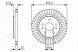 Bosch 0 986 479 A98 Гальмувальний диск передний daihatsu terios 1.5 4wd 06- @287x22