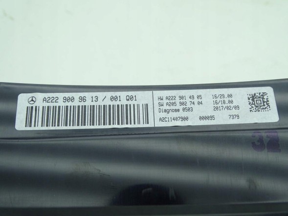 Mercedes-Benz OE A2229009613 GBI_BMW 1 UK MERCEDES S-КЛАС W222 13-20 HEAD UP DISPLAY HUD АНГЛІЄЦЬ RHD UK ОРИГІНАЛ