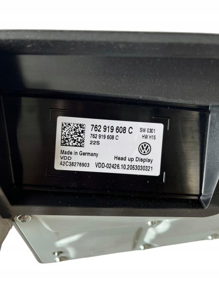 Volkswagen OE 762919608C 762 919 608 C Проекційний дисплей VW 762919608C