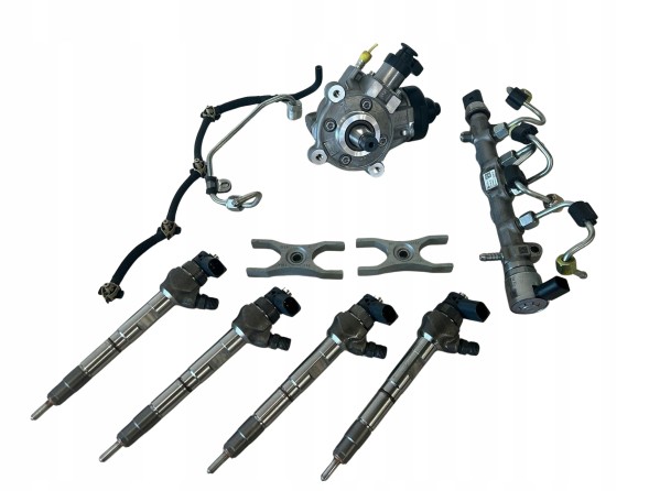 Volkswagen OE 04L130277AE 04L130755D 04L130089G glp Комплект: насос, паливна рейка 2.0 TDI VW Audi 04L130277AE/755D 0KM, демонтаж