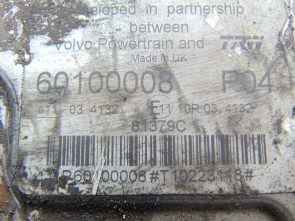 Volvo OE TRW 60100008 P04 P60100008 ecu moto-marcar КОМП'ЮТЕР TRW 60100008 P04 P60100008 VOLVO RENAULT