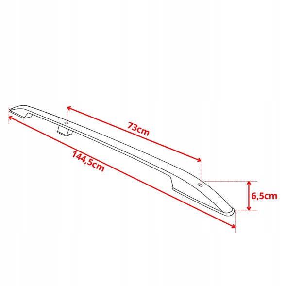 Erkul SKP230210G Релінги на дах MITSUBISHI ASX позашляховик 2010-