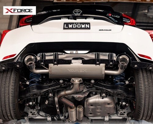 Китай Наконечник глушника BLACKTIPS TOYOTA GR YARIS 2020+ XFORCE ES-TY21-BLACKTIPS