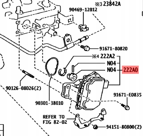 Toyota OE WB/222A0-37025 222A037025 + FILTR OLEJU TOYOTA КОНТРОЛЕР ЗМІННИХ ФАЗ ГАЗОРОЗПОДІЛУ МОДУЛЬ VALVEMATIC + ПРОКЛАДКА + ФІЛЬТР