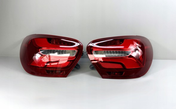 Dac MERCEDES A KLASA W176 W176 LIFT LAMPY LED ZMIANA Z ZWYKŁYCH UPGRADE DAC176 906 2300/2400GZ Задні ліхтарі для MERCEDES A W176 2013-2017, права та ліва сторона, комплект LED, змінені