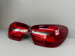 Dac MERCEDES A KLASA W176 W176 LIFT LAMPY LED ZMIANA Z ZWYKŁYCH UPGRADE DAC176 906 2300/2400GZ Задні ліхтарі для MERCEDES A W176 2013-2017, права та ліва сторона, комплект LED, змінені