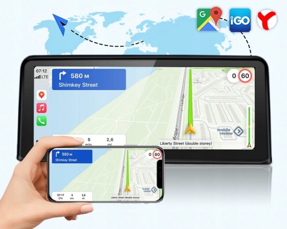 Китай ЕКРАН НАВІГАЦІЇ АНДРОЇД 13 8GB S668 BMW X5 X6 F15 F16 SYSTEM NBT