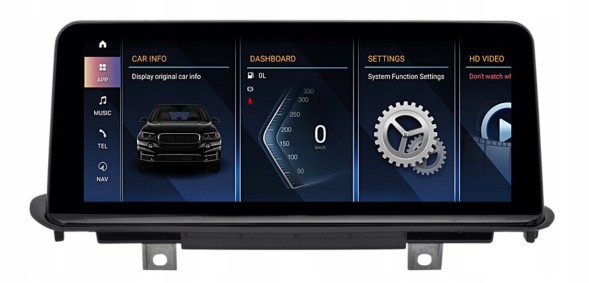 Китай ЕКРАН НАВІГАЦІЇ АНДРОЇД 13 8GB S668 BMW X5 X6 F15 F16 SYSTEM NBT