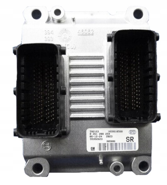 Opel OE 55352623 0 261 208 254 КОМП'ЮТЕР ЕБУ OPEL CORSA C 1.2 55352623 0261208254