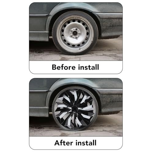 AD BRAKE B0FWF2B5Q8 КОЛПАКИ 16 ДЮЙМІВ ABS УНІВЕРСАЛЬНІ ЗАТИСКНІ ДЛЯ АВТОМОБІЛЯ 4 ШТ. сталевий