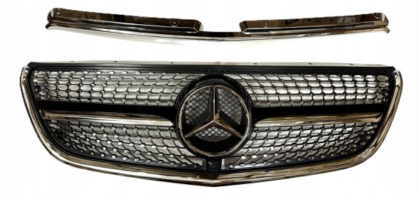 Китай grill vito diamond ГРИЛЬ ГРИЛЬ MERCEDES VITO 447 14- DIAMOND