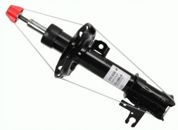 Sachs 315 83 76 2x амортизатори SACHS L+P для OPEL MERIVA B