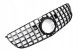 Китай 11294 Решітка Mercedes GLS X166 GT Style Black Chrome 16-19