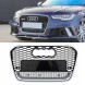 Pulse A6-RS137 Решітка радіатора Audi A6 C7 11-14 Срібляста рама Стиль RS6 QUATTRO