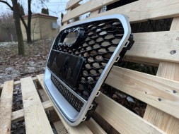 Pulse A6-RS137 Решітка радіатора Audi A6 C7 11-14 Срібляста рама Стиль RS6 QUATTRO