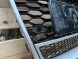 Pulse A6-RS137 Решітка радіатора Audi A6 C7 11-14 Срібляста рама Стиль RS6 QUATTRO