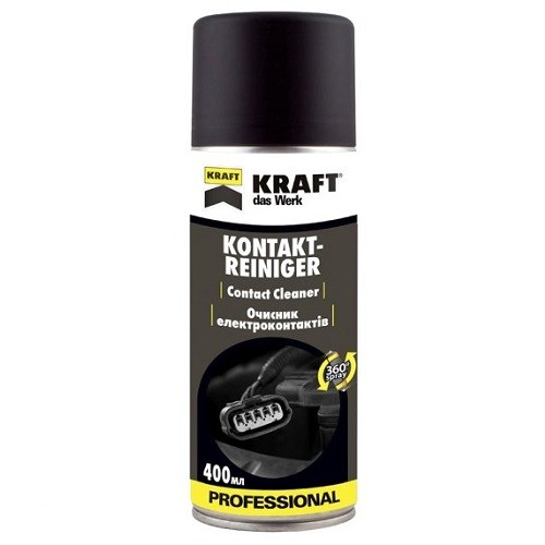 KF014 KRAFT Очисник електроконтактів KRAFT 400мл