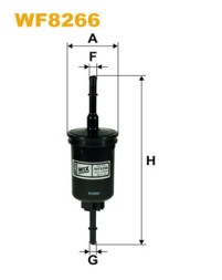 WF8266 WIX FILTERS Фільтр палива