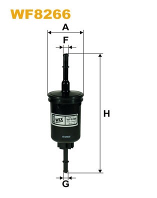 WF8266 WIX FILTERS Фільтр палива