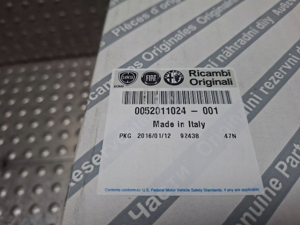 Fiat OE S26340563 КОРПУС ПАЛИВНОГО ФІЛЬТРА З ПІДІГРІВОМ UFI 52011024 FIAT 500 X 1.6 MJET 2016-