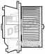 Denso DEA09042 Denso dea09042 внутрішній вентилятор