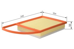 F026400220 BOSCH Фільтр повітря