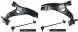 Mazda OE WBEURO/G46C34300+G46C34350+KD3534170 Передній важіль Mazda OE правий лівий зі стійками