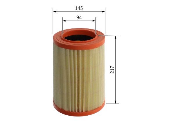 F026400297 BOSCH Фільтр повітряний