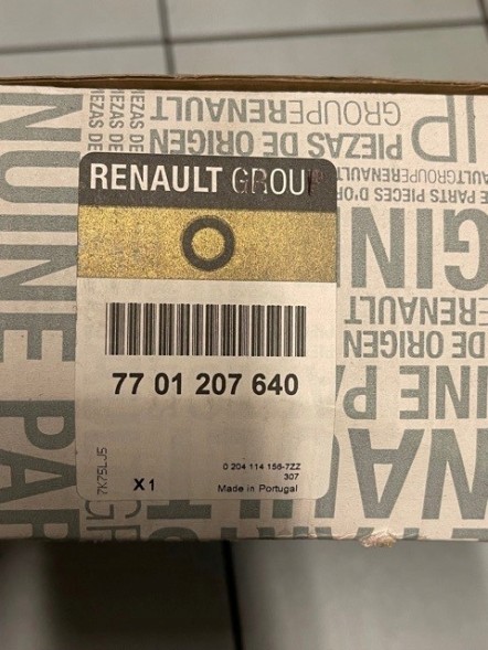 Renault OE 7701207640 набір гальмівних щелеп