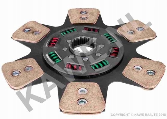 AD BRAKE VIC-208648 Диск зчеплення 3395 KW для CASE IH 120 2WD, 120 4WD, 130 2WD, 130 4WD, 140