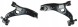 Mazda OE WB/GHP9-34-300+GHP9-34-350/G46C-34-300+G46C-34-350 MAZDA 6 РИЧАГ ПЕРЕДНІЙ ПРАВИЙ + ЛІВИЙ РИЧАГИ КОМПЛЕКТ ОРИГІНАЛ