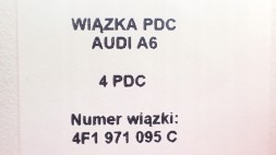 VAG-SYSTEM AUB4F10CPSA000 НОВИЙ ПРОМІНЬ 4 PDC ПЕРЕДНІЙ AUDI A6 4F1971095C ПЕРЕД ЛІФТОМ