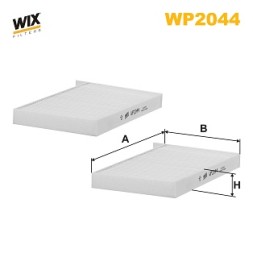 WP2044 WIX FILTERS Фільтр салону