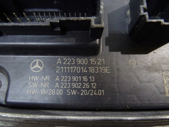 Mercedes-Benz OE A2239001521 LLU Інвертор світлодіодний модуль mercedes w223 світлодіодний модуль w223 a2239001521 llu