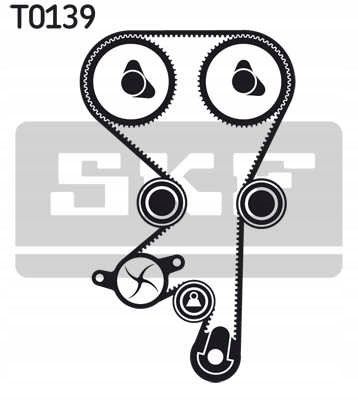 SKF VKMC 05228 Комплект грм + водяна помпа