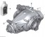BMW OE 33108686987 ОРИГІНАЛЬНИЙ ЗАДНІЙ МІСТ ДИФЕРЕНЦІАЛ BMW X5 G05 X6 G06 xDrive40d 3.08