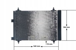 Mahle AC 315 000S Mahle original конденсатор